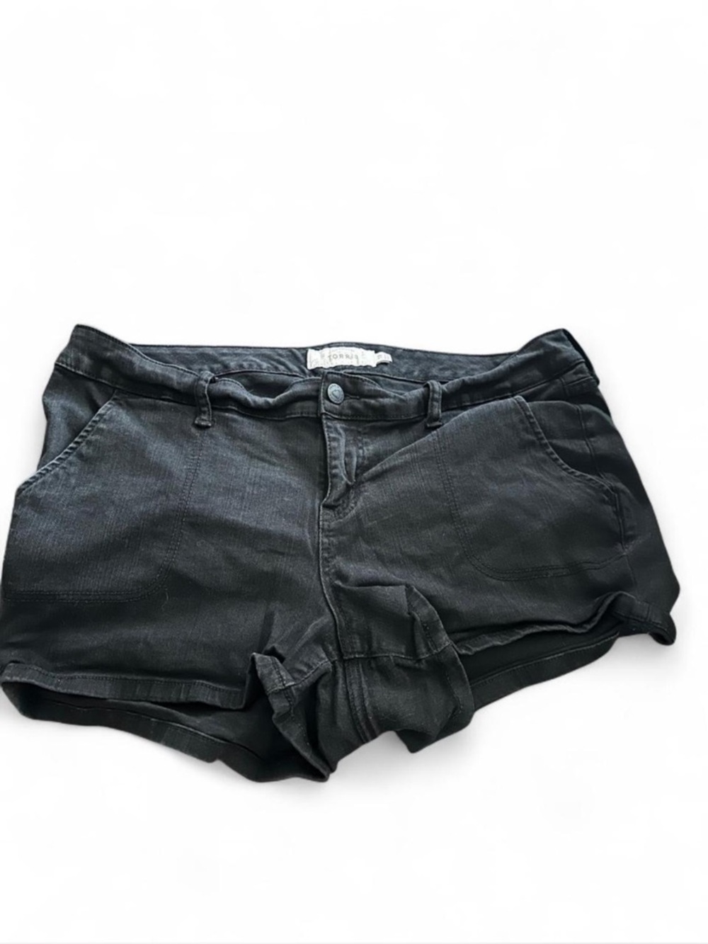Torrid Black Jean Shorts